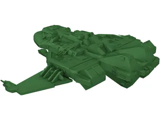 Spaceship 3D Model