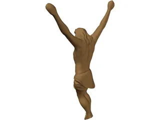 Christ Statue 3D Model