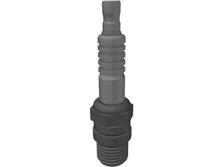 Spark Plug NGK 3D Model