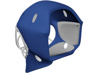 Hockey Goalie Mask 3D Model