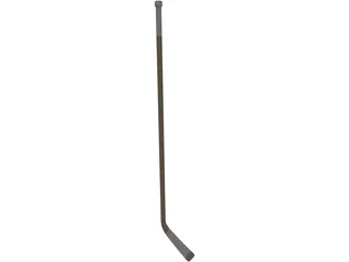 Hockey Stick 3D Model