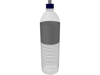 Bottle Sparkletts 3D Model