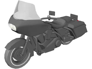 Harley-Davidson 3D Model