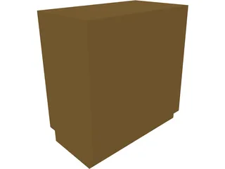 Chest of Drawers 3D Model