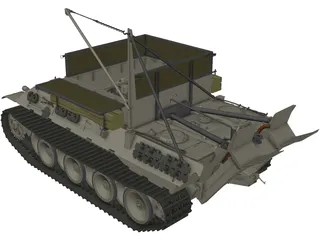 Bergerat 3D Model