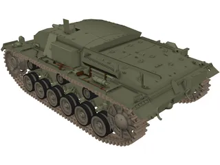 Sturmgeschuetz III 3D Model