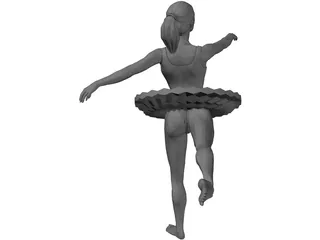 Ballerina 3D Model