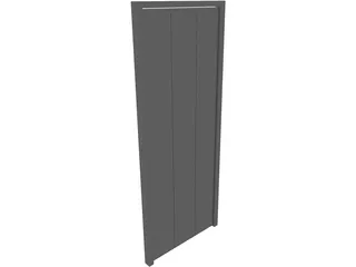 Door Decorative Center Panel 3D Model