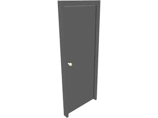 Door Single 3D Model