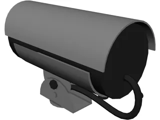 CCTV Camera 3D Model