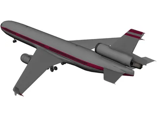 McDonnell Douglas MD-11 3D Model