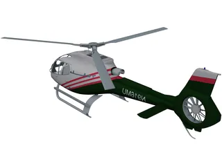 Eurocopter EC-130 3D Model