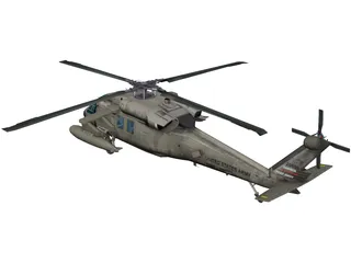 Sikorsky UH-60 Black Hawk 3D Model