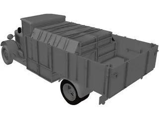 Lancia 3RO 3D Model