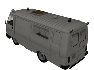 Peugeot J9 3D Model