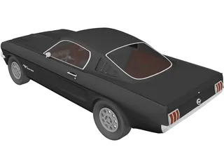 Ford Mustang (1963) 3D Model