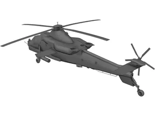 Denel AH-2 Rooivalk 3D Model