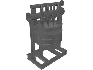 Mud Cleaner 3D Model