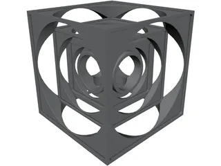 Turner Cube 3D Model