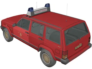 Jeep Cherokee VLTT 3D Model