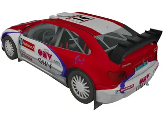 Citroen Xsara WRC 3D Model