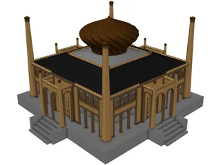 Taj Mahal 3D Model