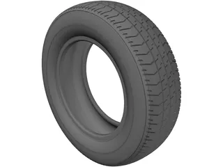 Tire 3D Model