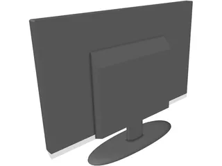 LCD TV Samsung 3D Model