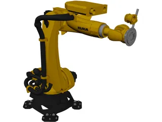 Kuka Ultra Robot 3D Model