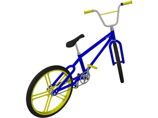 BMX Bike 3D Model