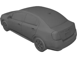 Nissan Sentra (2012) 3D Model