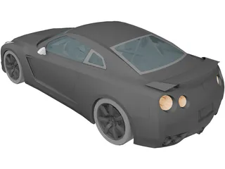 Nissan GT-R 3D Model