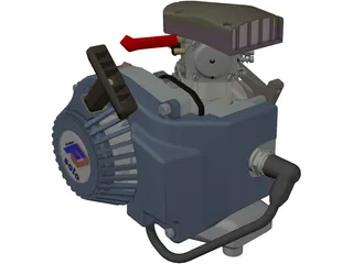 Engine Modellsport Solo 3D Model