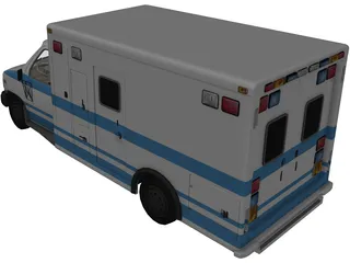 Ambulance 3D Model