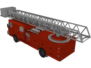 Firetruck 3D Model