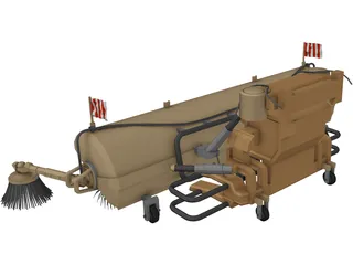 Street Sweep 3D Model