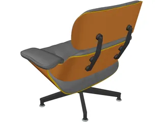 Eames Lounge Chair 3D Model