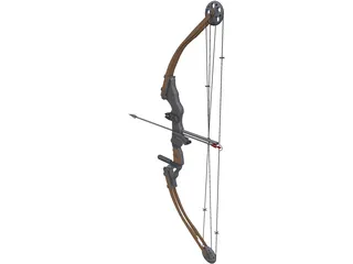 Hunting Bow 3D Model