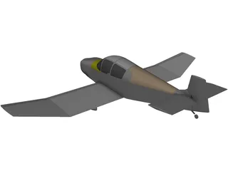 Jodel 1050 Sicile 3D Model