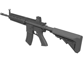 HK 416 3D Model