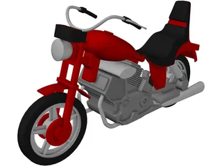 Motorcycle 3D Model