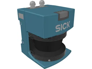 SICK Sensor 3D Model