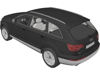 Audi Q7 (2008) 3D Model