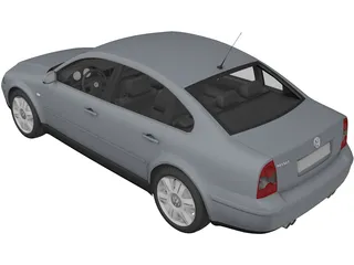 Volkswagen Passat (2004) 3D Model