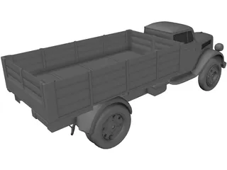 Opel Blitz 3D Model