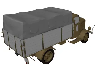 Mercedes-Benz L3000 3D Model