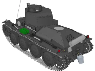 Panzer 38 3D Model