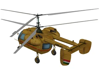 Kamov Ka-26 3D Model