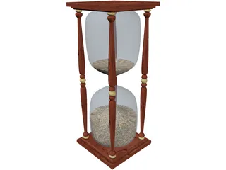 Hourglass 3D Model