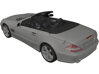 Mercedes-Benz SL500 (2009) 3D Model